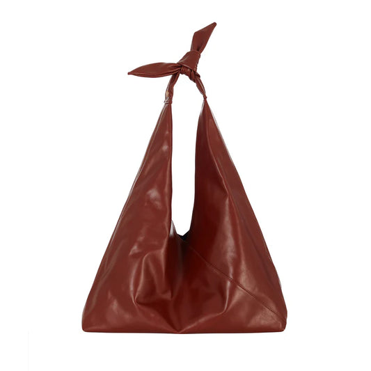 Maxi Ritz In Walnut Brown Leather