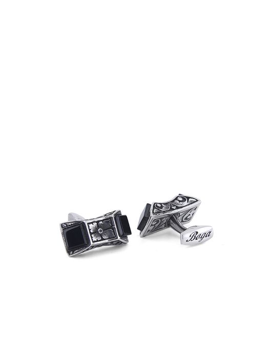 Mentor Silver Cufflinks