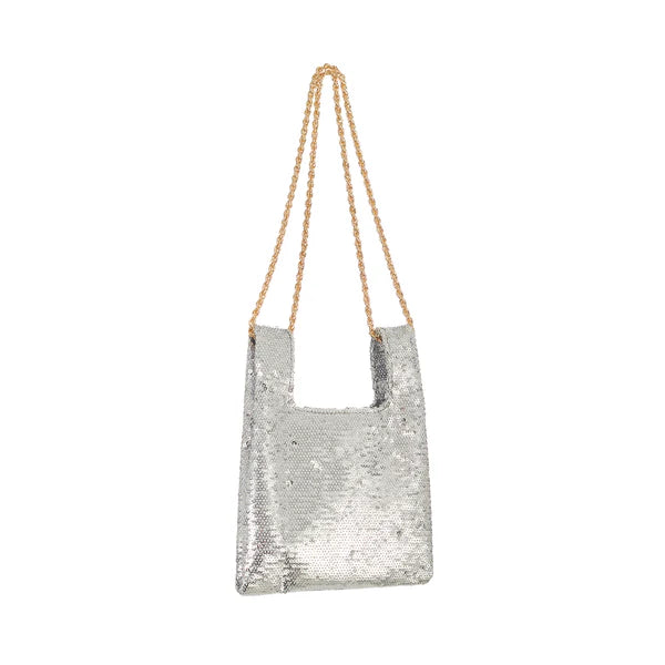 Micro Ines In Silver Sequin