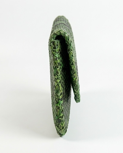 Milano Italian Python Clutch Handbag