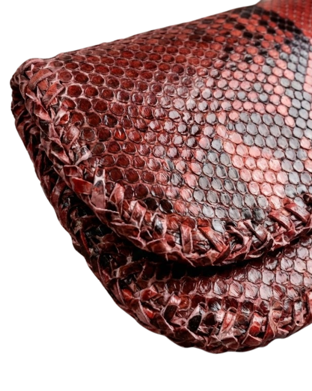 Milano Italian Python Clutch Handbag
