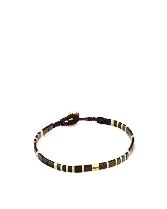 Miyuki Men’s 14K Gold Bracelet