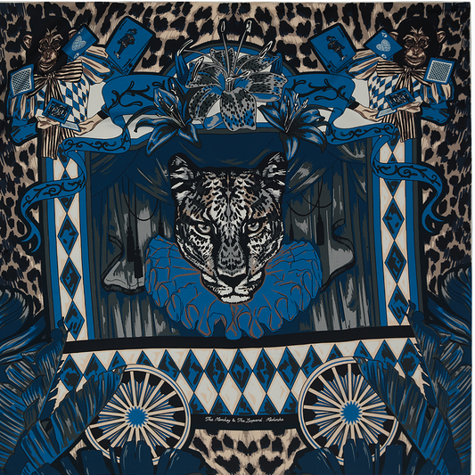 Monkey and The Leopard - Scarf