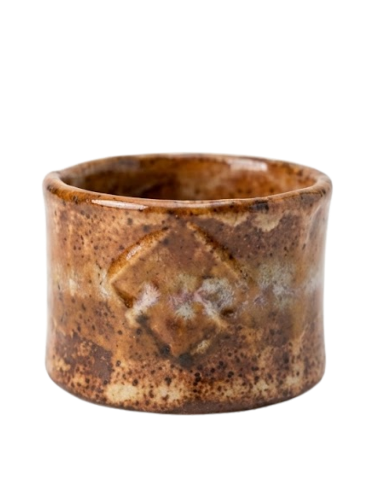 Motif 6×4 cm Abstract Handmade Ceramic Cup