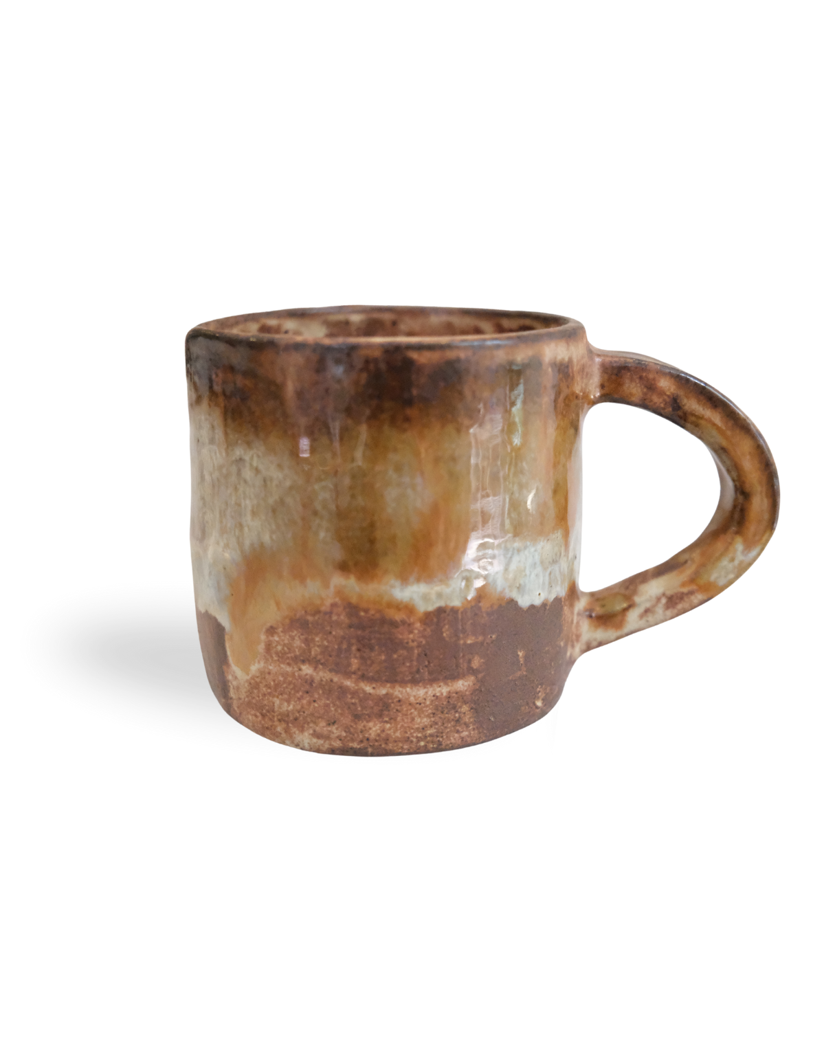 Motif 10×9 cm Abstract Handmade Ceramic Mug