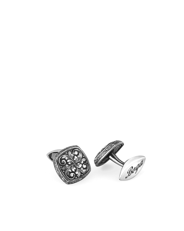 Narcis Silver Cufflinks