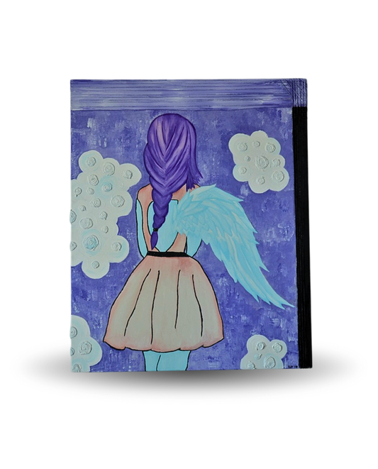 One Wing 110x90cm Neo-Organic Surrealist Painting