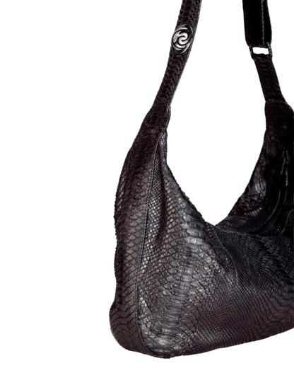 Orlando Italian Python Leather Handbag