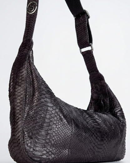 Orlando Italian Python Leather Handbag