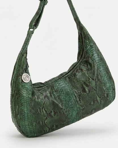 Orlando Italian Python Leather Handbag