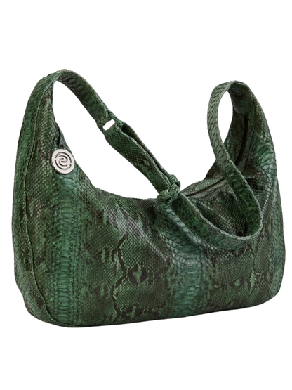 Orlando Italian Python Leather Handbag