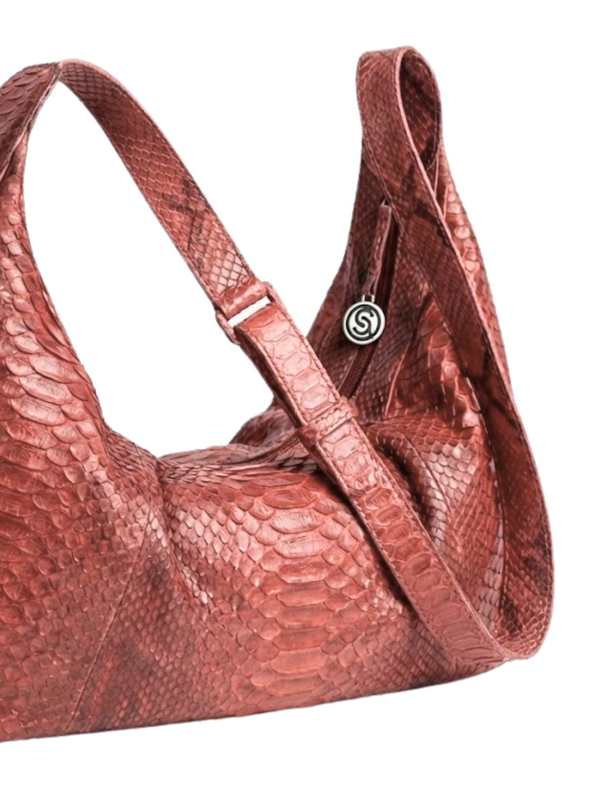 Orlando Italian Python Leather Handbag