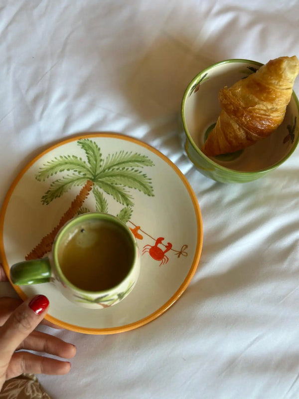 Palm Beach Handmade Ceramic Mug Set of 2