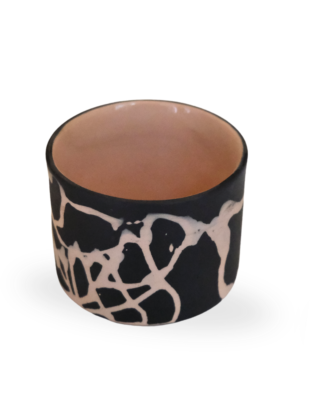 Pattern 8×7 cm Abstract Handmade Ceramic Cup