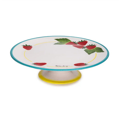 Petite Berry Handmade Ceramic Cake Stand (30 cm)
