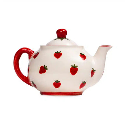 Petite Berry Handmade Ceramic Large Teapot