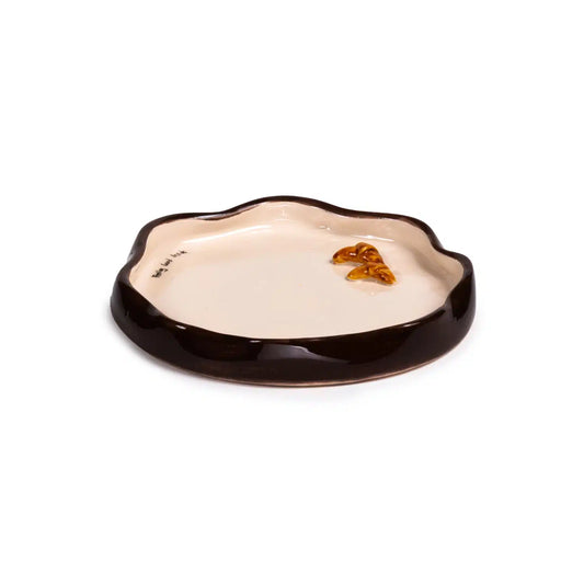 Petite Croissant Handmade Ceramic 3D Mini Plate