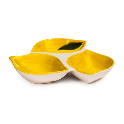 Petite Lemon Handmade Ceramic Snack Bowl