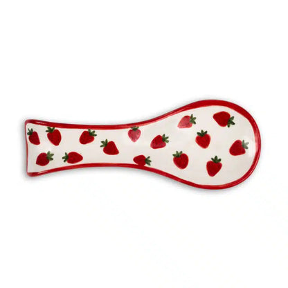 Petite Berry Handmade Ceramic Spoon Holder