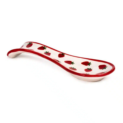 Petite Berry Handmade Ceramic Spoon Holder