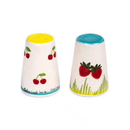 Petite Handmade Ceramic Salt & Pepper Shakers