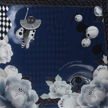 Pierrot by Moonlight - Silk Scarf