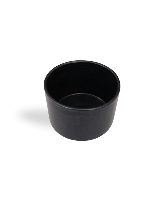 Raven  Handmade Black Ceramic Bowl