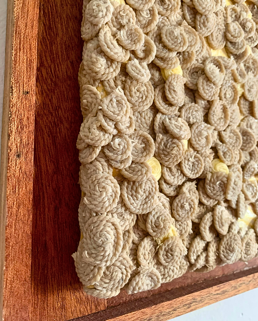 Re-Grown 68x88cm 3D Mixed Media Fiber and Resin Artwork