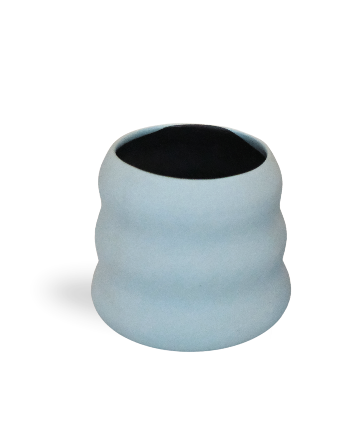 Ripple Shot Handmade Blue Cup