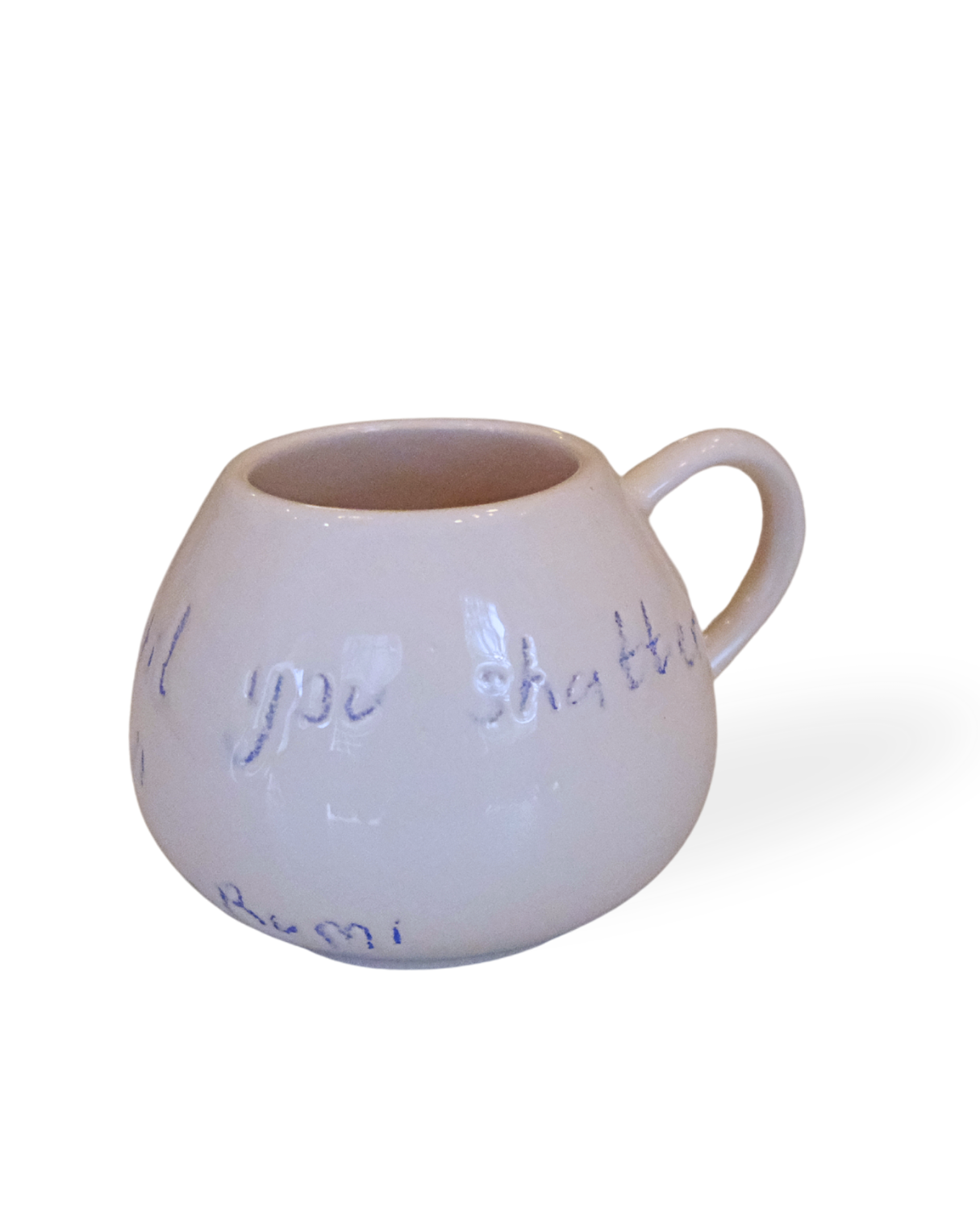 Wise Words 10×9 cm Abstract Handmade Ceramic Mug