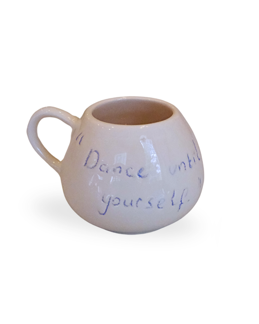 Wise Words 10×9 cm Abstract Handmade Ceramic Mug