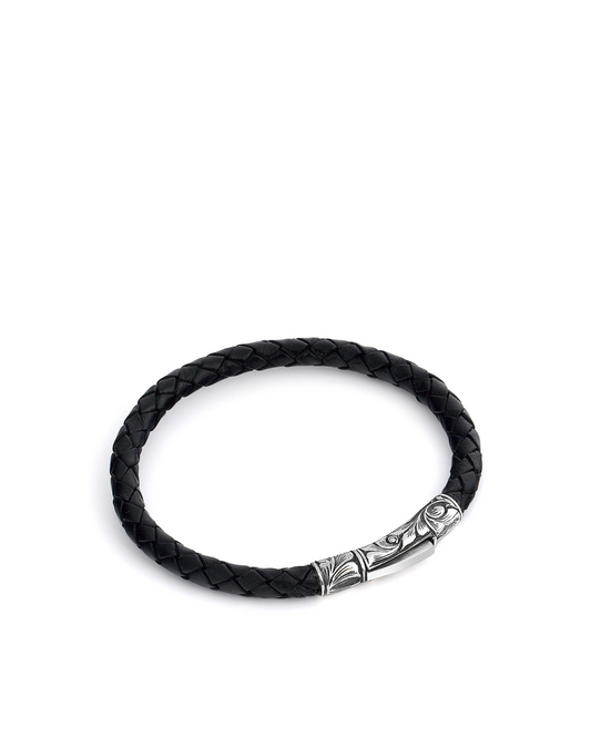 Single Lock Long Ms Multicolor Men’s Silver Bracelet
