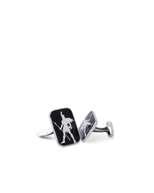 Spartan Silver Cufflinks