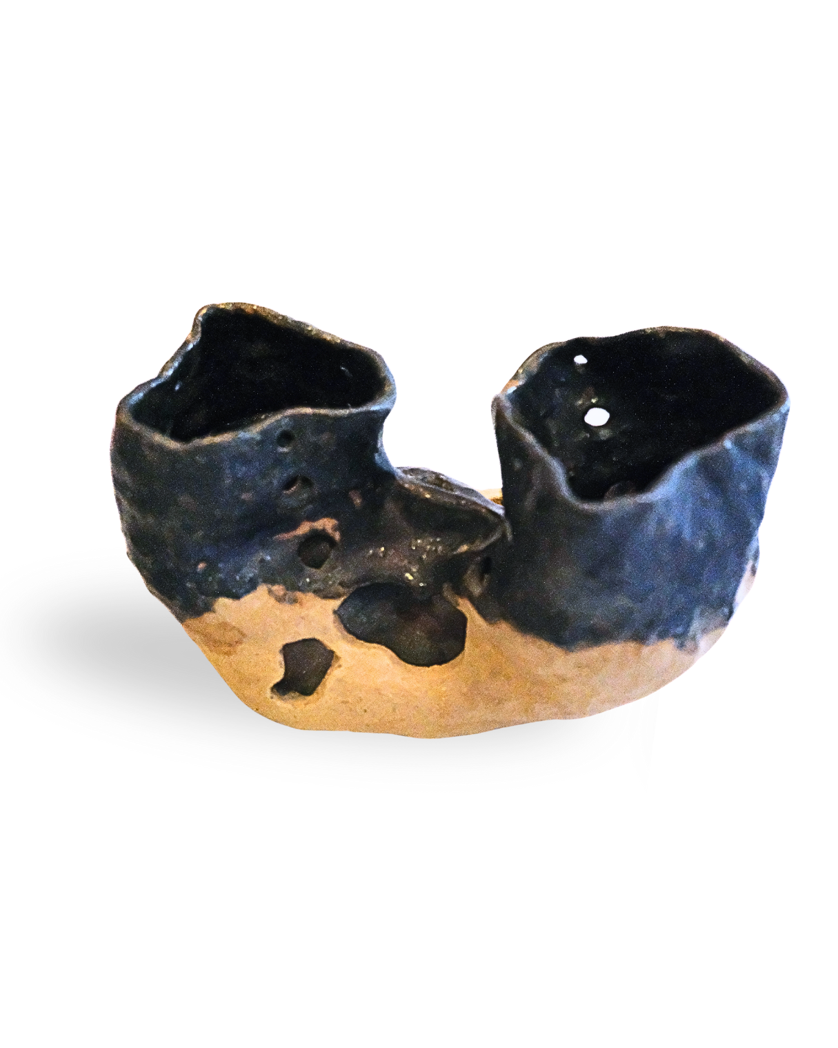 Terra Aura Handmade Beige Ceramic Vase