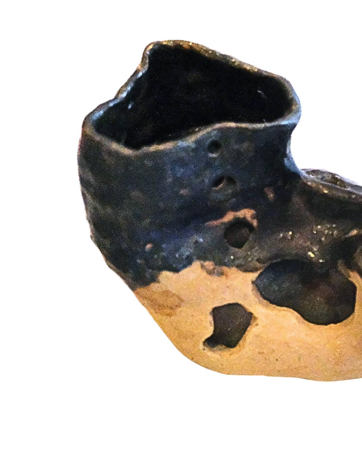 Terra Aura Handmade Beige Ceramic Vase