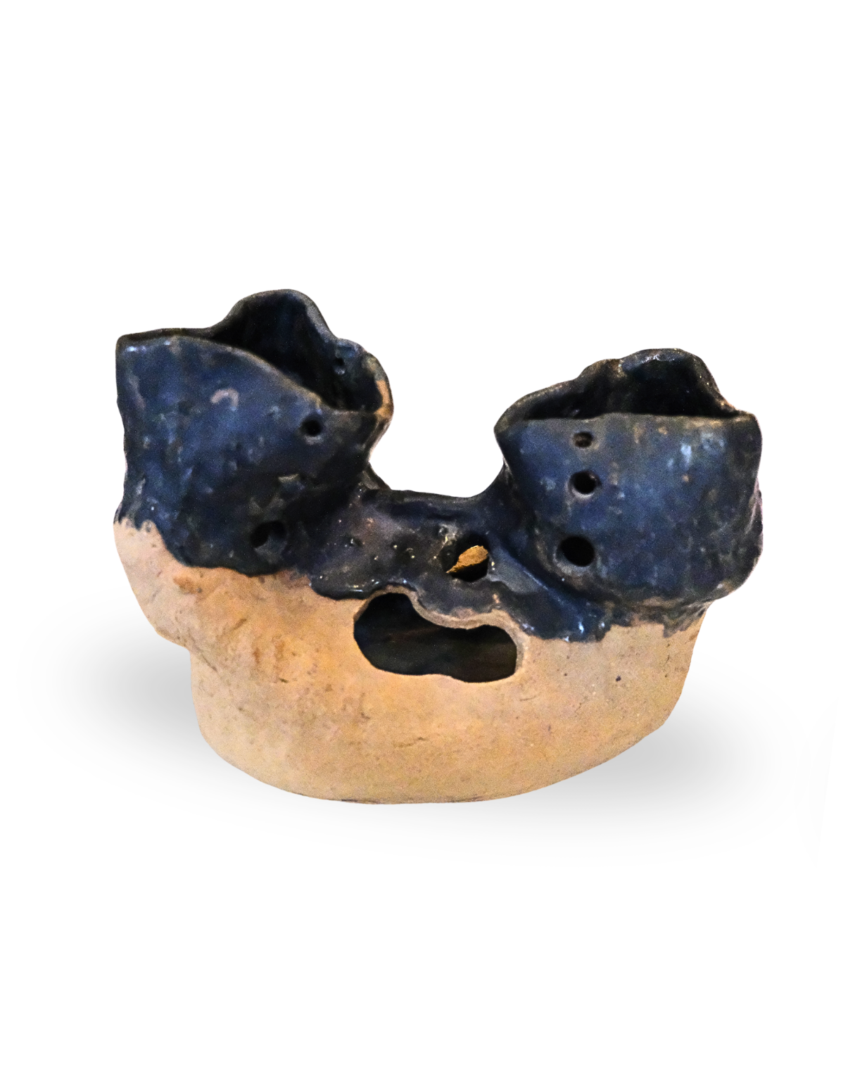 Terra Aura Handmade Beige Ceramic Vase