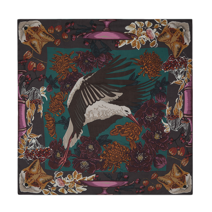 The Fox and The Stork - Scarf