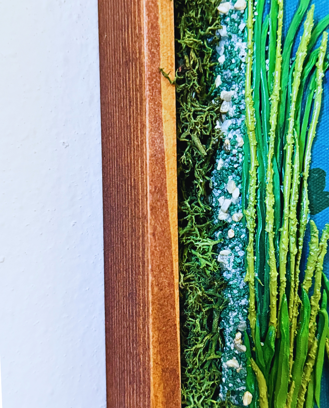 The Frog 41.5x61.5cm Neo-Organic Surrealist Painting