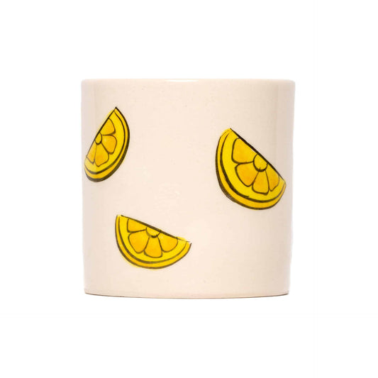 Amalfi Coast Three-Slice Lemons Handmade Ceramic Mug