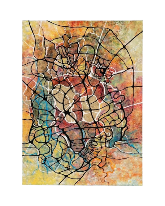 Transcendence  Series ‘’Immerse yourself’’ Painting