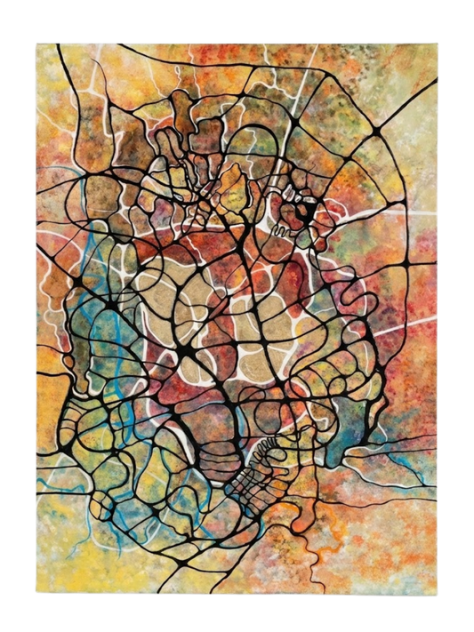 Transcendence  Series ‘’Immerse yourself’’ Painting