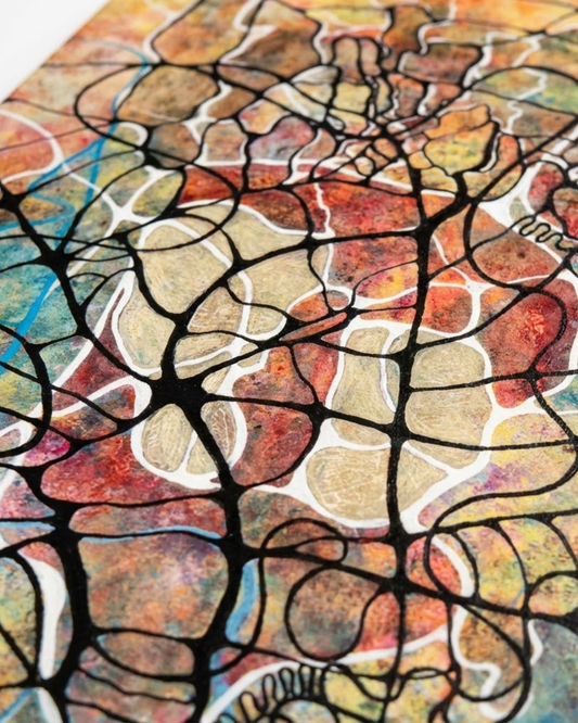 Transcendence  Series ‘’Immerse yourself’’ Painting