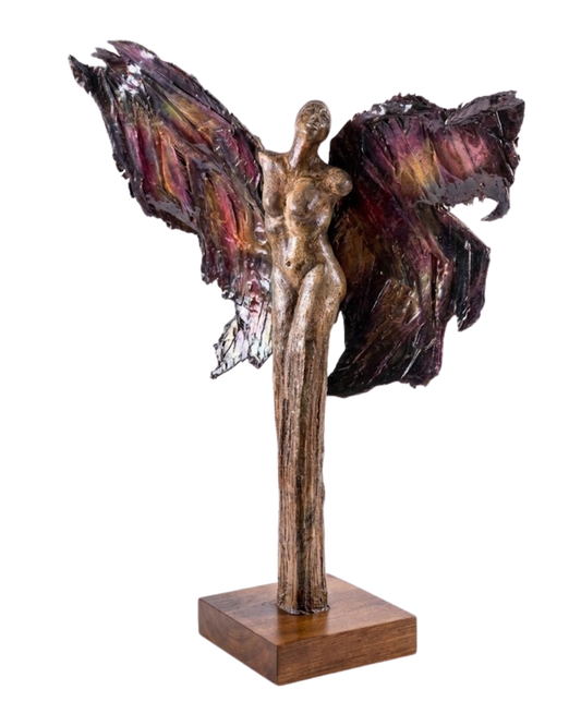 Transformation 2  - 64 x 46 x 35 cm Handmade Ceramic & Mixed Media Sculpture