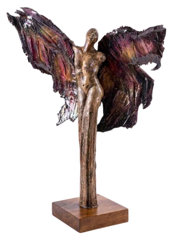 Transformation 2  - 64 x 46 x 35 cm Handmade Ceramic & Mixed Media Sculpture