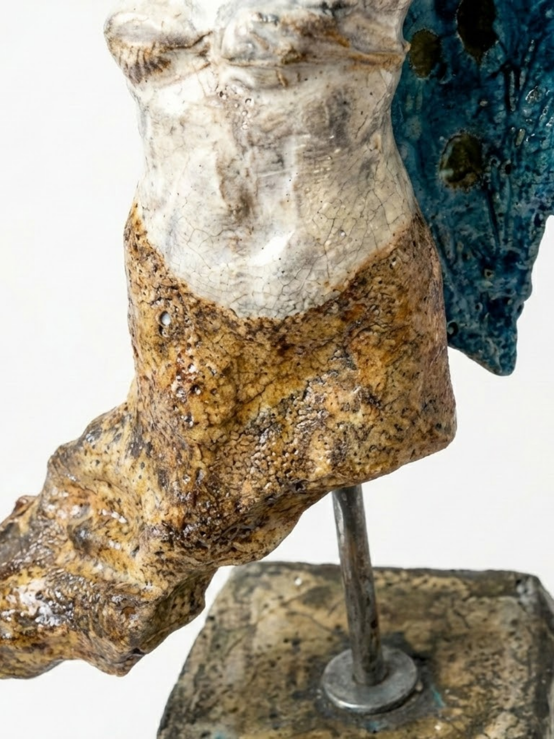 Transformation  ‘’Rooting’’ Handmade Ceramic Sculpture