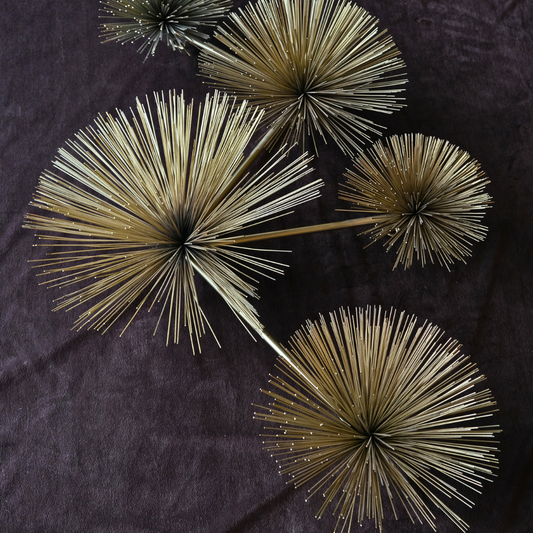 Urchin-  Pirinç Duvar Dekoru