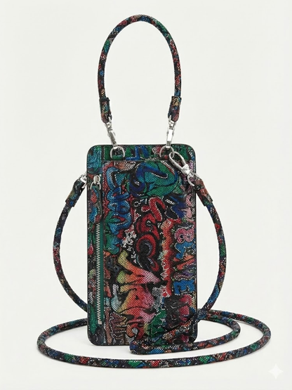 Valencia Italian Python Leather Phone Case