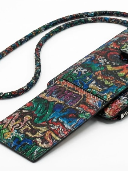 Valencia Italian Python Leather Phone Case