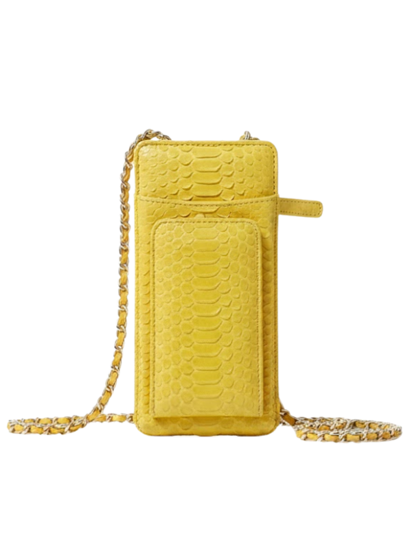 Valencia Italian Python Leather Phone Case