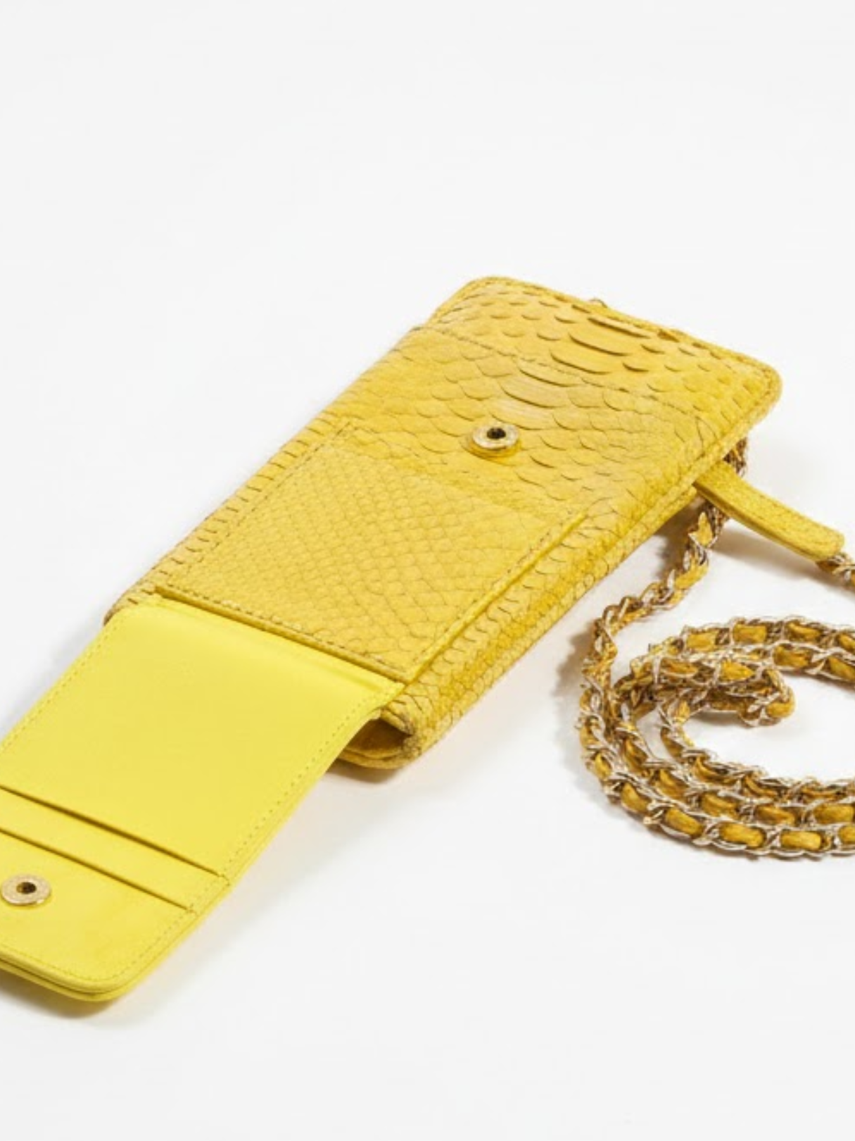 Valencia Italian Python Leather Phone Case